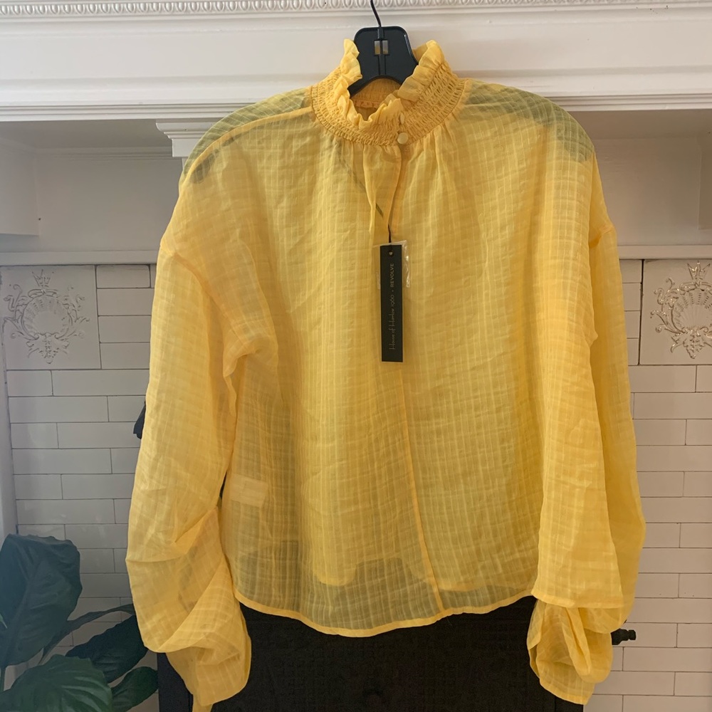 Yellow blouse - Picture 3 of 8